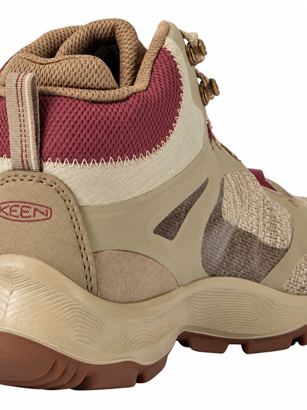 NWT KEEN Terradora Flex Mid Waterproof Hiking Boots Women’s 8.5 Taupe - Picture 2 of 5